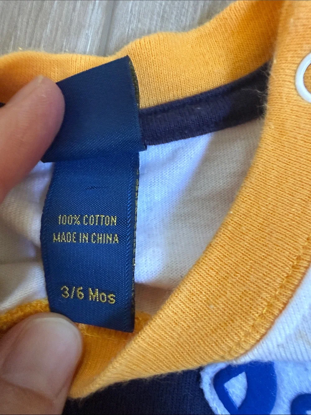 OshKosh Infant Navy & Yellow Football Graphic Tee and Shorts Set